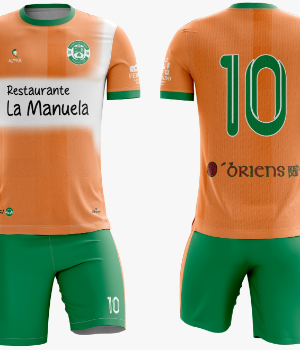 Rte. La Manuela - O'Briens Int. FC - uniforme 2