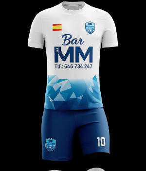 Bar MM Burguillos FC - uniforme 1